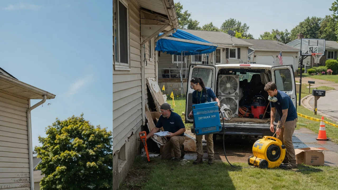 Ceiling Leak Cleanup in Grand Blanc, MI near me